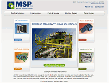 Tablet Screenshot of msp-inc.net